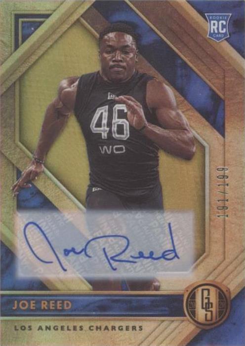 Joseph Reed Signature 2020 Panini Gold Standard - Rookies Joe Reed #196 Autographs /199 (AU ...