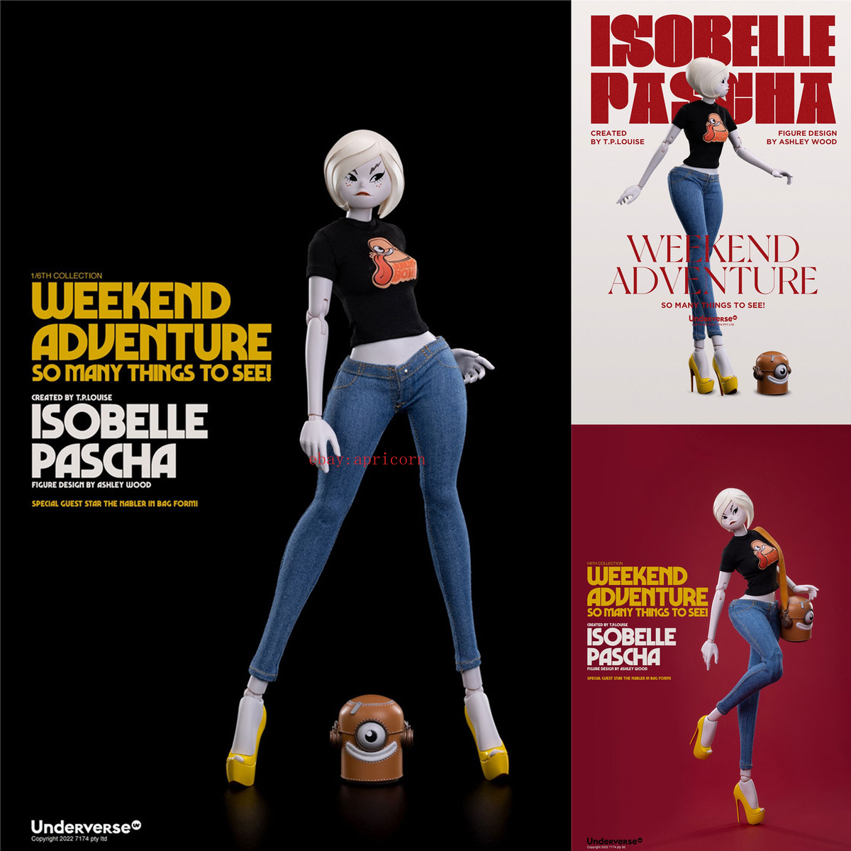 UNDERVERSE WEEKEND ADVENTURE ISOBELLE PASCHA 1/6 Action Figure