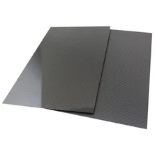 1Pc 200x300mm 3K Carbon Fiber Plate Panel Sheet 1-6mm Thickness Glossy Surface