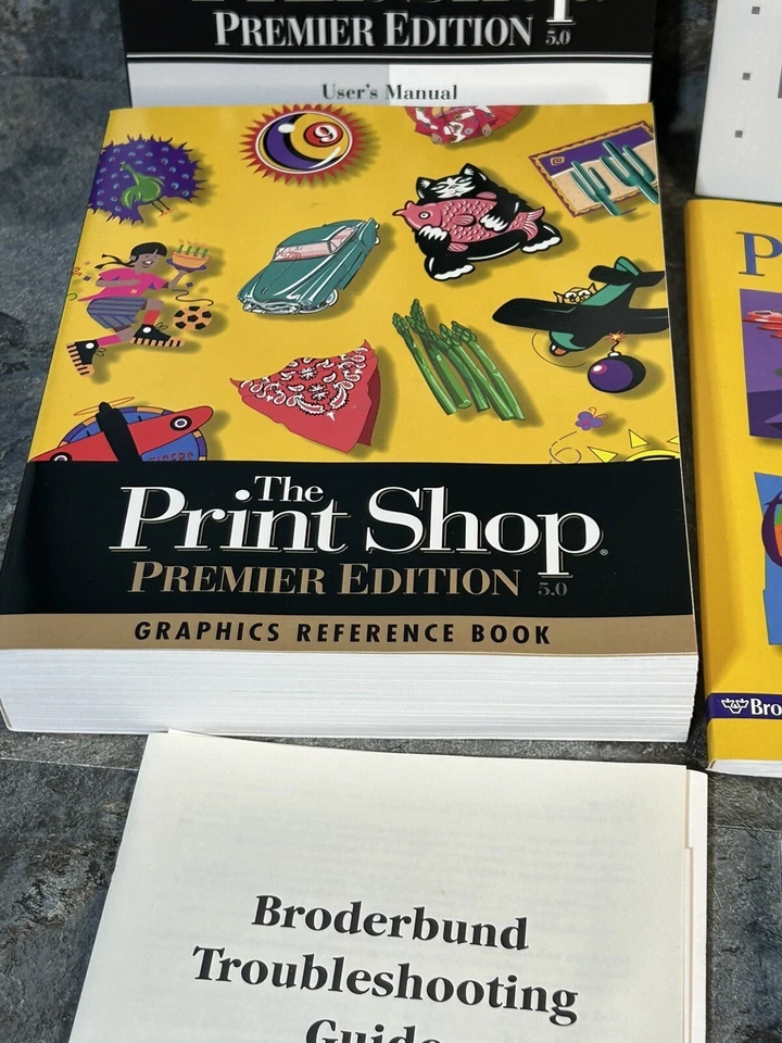 Broderbund The Print Shop Publishing Suite Cd Plus Books - Image 2 of 4