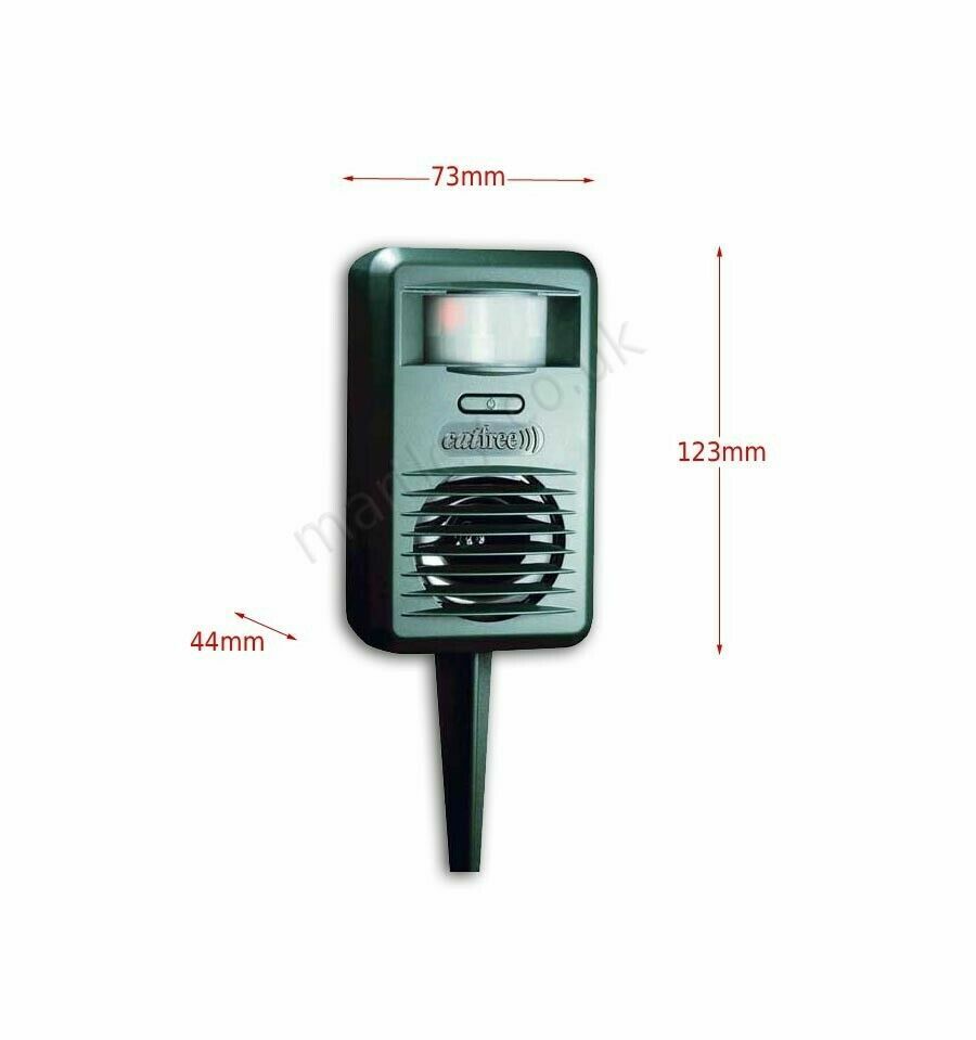 Catfree Ultrasonic Cat Deterrent UK Made by Concept Research Get Cats