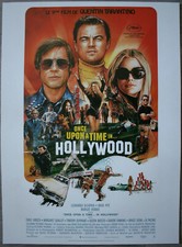 ONCE UPON A TIME IN HOLLYWOOD Affiche Cinéma ROULEE 53x40 Movie Poster TARANTINO
