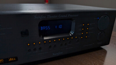 Bob Carver Sunfire Theater Grand Surround Processor Receiver Pre-Amp Audio Video