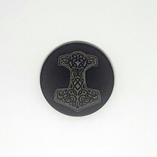 Mjolnir - Thor's Hammer Symbol Golf Ball Marker Laser Engraved