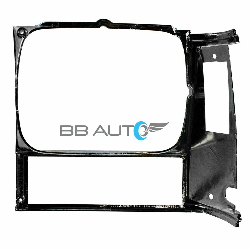 NEW CHROME HEADLIGHT BEZELS SET FOR 1984-1990 JEEP WAGONEER CHEROKEE COMANCHE - Image 3 of 4