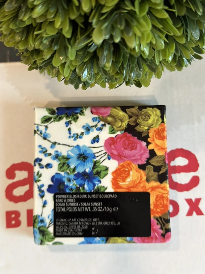 MAC  Powder Blush Duo Sunset Boulevard. 0.35 Oz, BNIB. Authentic. - Image 3 of 3