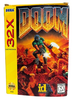 1994 id Software Doom Sega Genesis 32X | NTSC-U/C (US/Canada