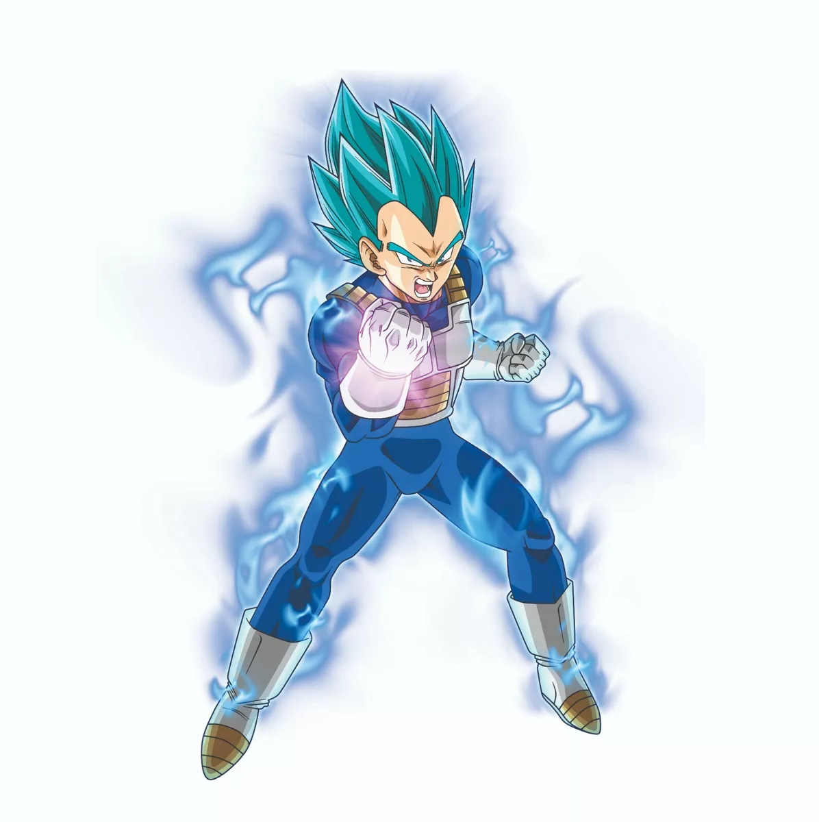 Dragon Ball Sticker Super Sayajin Blue Vegeta Hero Anime Decal