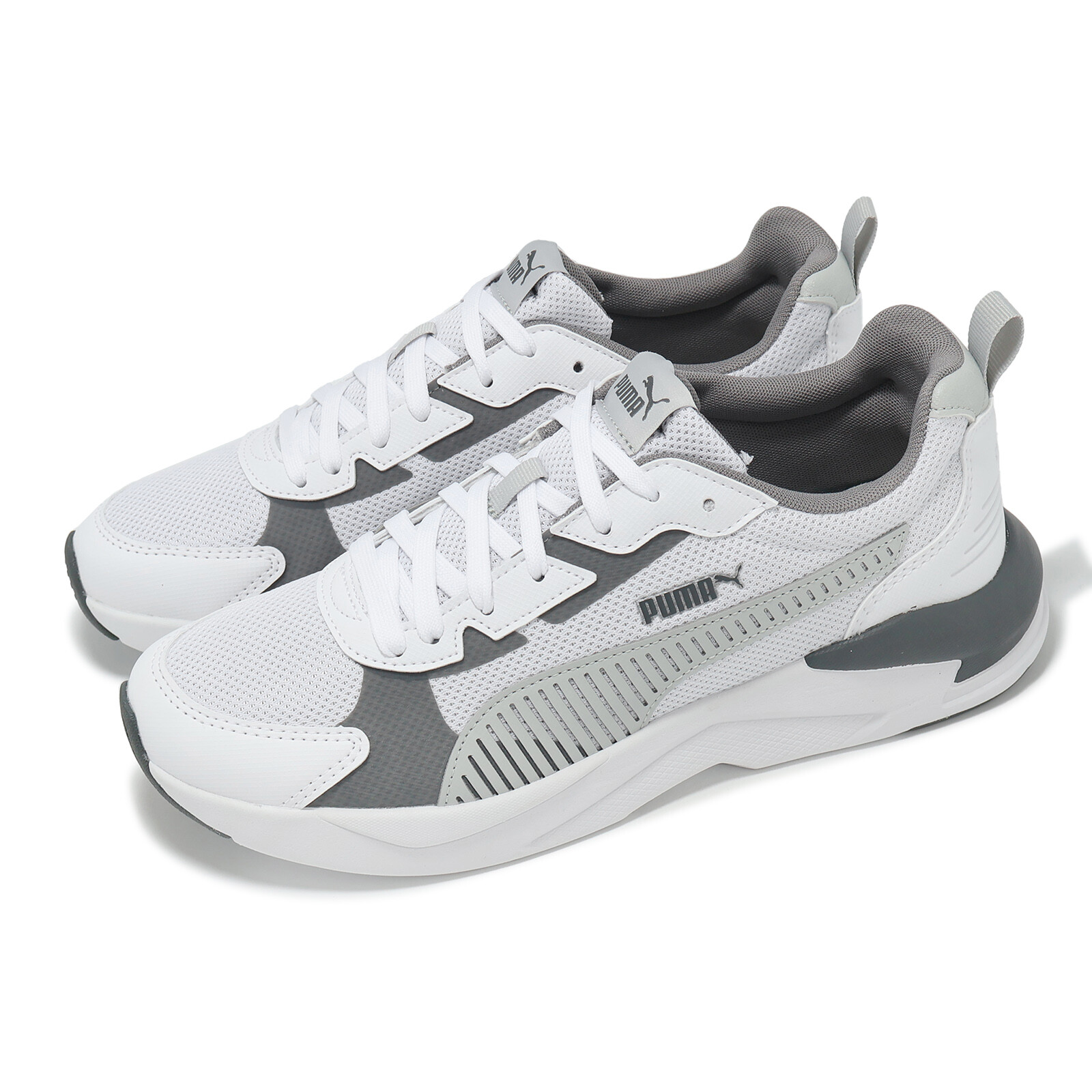 Puma X-Ray 3 LT White Gray Men Unisex Casual Lifestyle Shoes Sneakers 400229-02