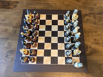 SAC American Civil War Chess Set - Hand Painted (Studio Anne