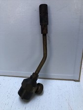 Vintage Otto Bernz blow torch head model TX,propane,Brass Rochester NY USA tool
