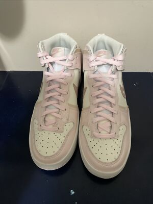 【新品未使用】Wmns Nike Dunk High Up Nike Dunk High Up Sail Pink Oxford White Womens Size 10 | eBay