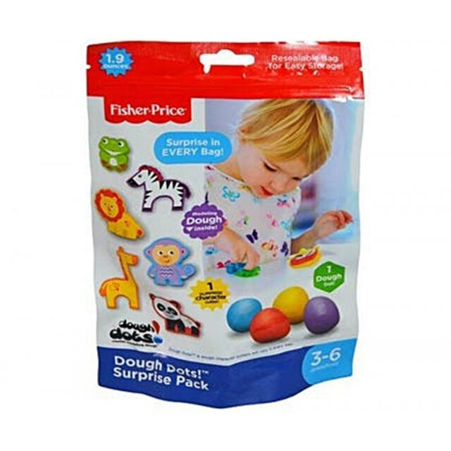 Fisher Price Dough Dots Kinderknete Set Knete Form Tiere Kreativ Spielzeug