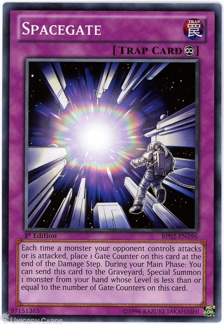 BP02-EN196 Spacegate : Common 1st Edition Mint YuGiOh Card