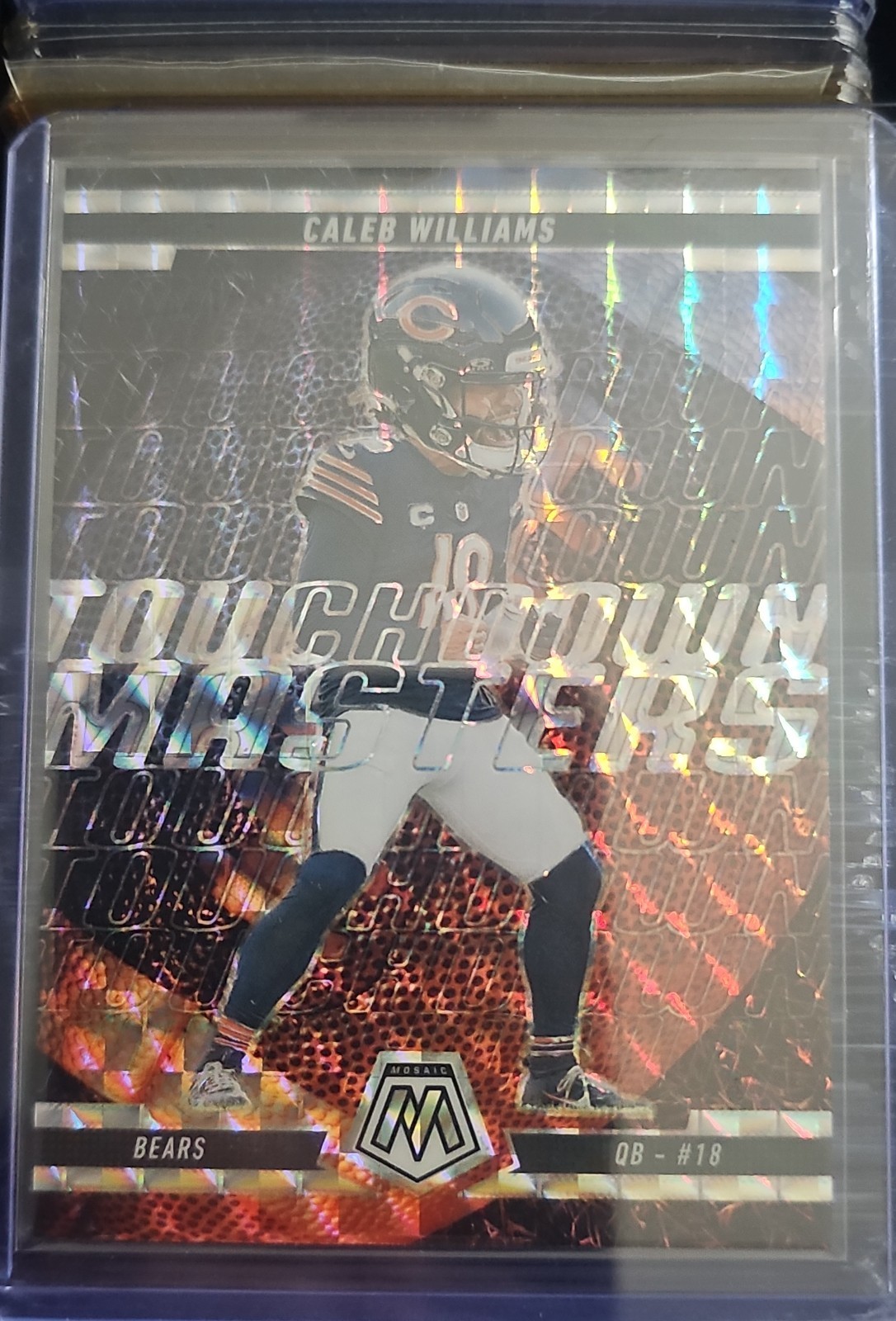 2025 Panini Mosaic - Touchdown Masters Caleb Williams #13 Mosaic Prizm