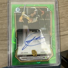 Truitt Madonna Bowman Chrome 2026 Green Lava Refractor /99 Auto