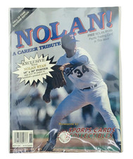 NEW Sealed  HOF  Souv  Nolan Ryan  Malloy's Sports Card Collectibles Tribute Mag