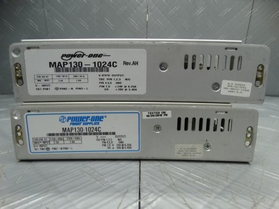 Bel Fuse Bel MAP130-1024C/MAP130-1024 Power-One Power Supply 1.8/3.3A (Lot of 2)