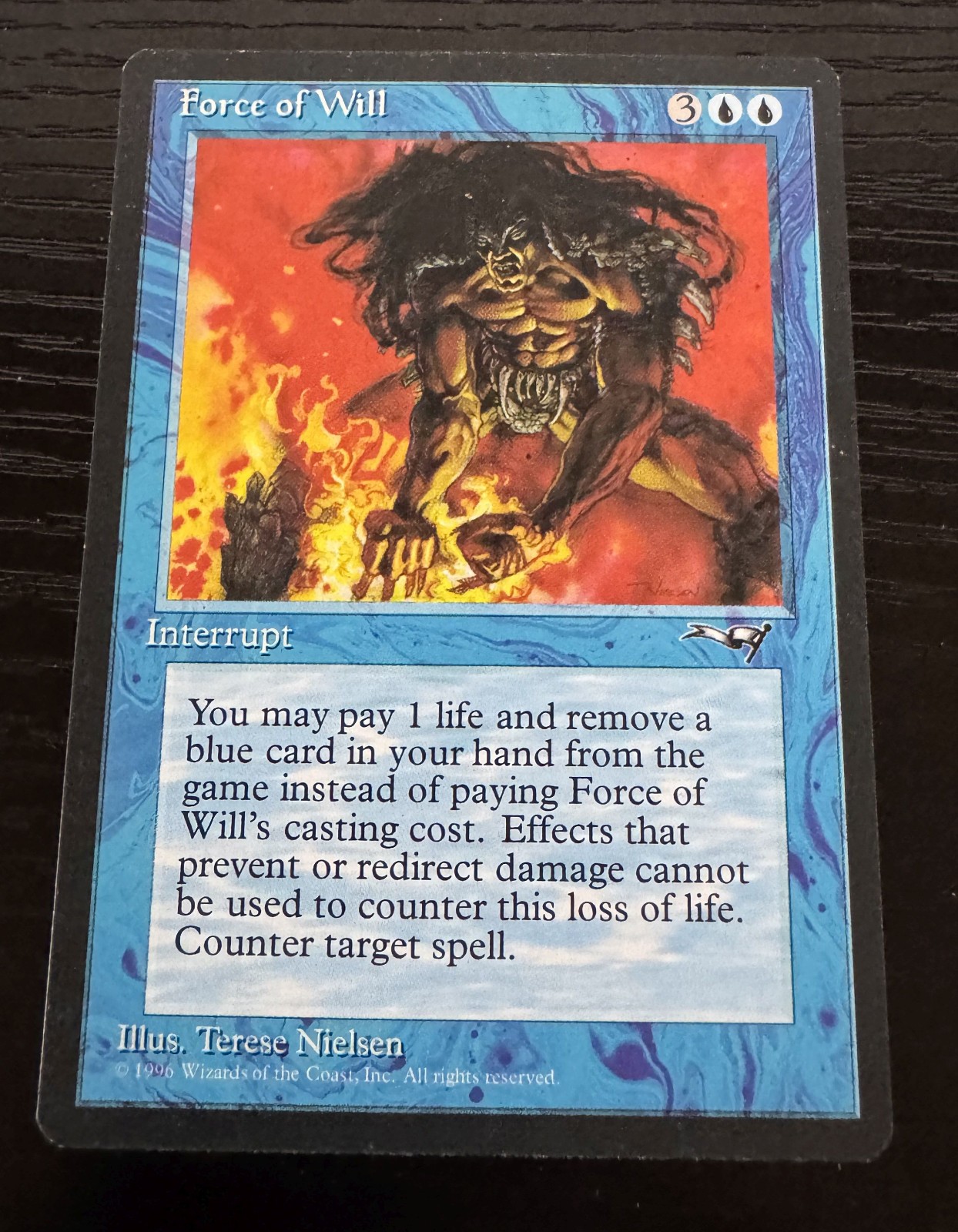 Force of Will - Alliances MTG Magic the Gathering