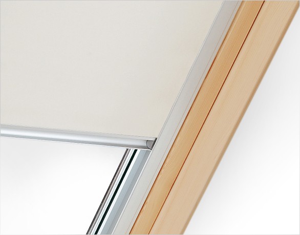 Weiße Stofffarbe VELUX Verdunkelungsrollo Für Dac Produktbild-Vorschau 8