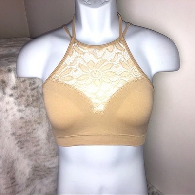 Zenana Outfitter L/XL Bralette Beige