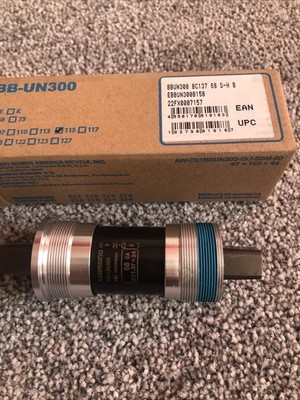 Shimano BB-UN300 Innenlager - Englisch, 68 x 115 mm, Square Taper JIS Neu