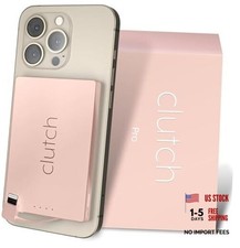 Pro   World's Thinnest iPhone Charger   Portable Power Bank 5000mAh   Pink