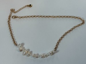 Authentic Mayamar Collection (gold plated) Hammered Heart Onix Heart Necklace 18" Goldtone
