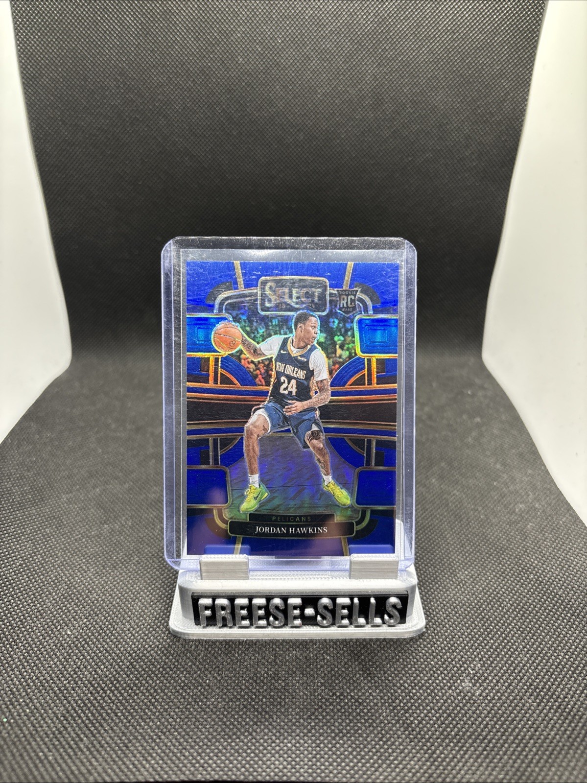 2023-24 Panini Select - Concourse Jordan Hawkins #72 Blue Prizm (RC)