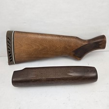 Used Mossberg 500 590 12 Gauge Wood Stock Forend Forearm Recoil Pad Buttstock