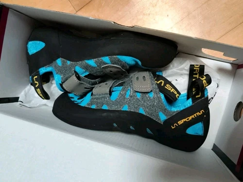 La Sportiva Damen Kletterschuhe Tarantula topaz Gr. 37 EU Neu
