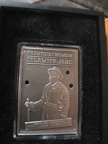 2024 Wild West Calamity Jane 1 oz Fine Silver Limited Mintage