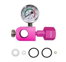 Co2 Refill Adapter for Soda Terra Makers,Quick Fill Kit for Pink Cylinders,Co...