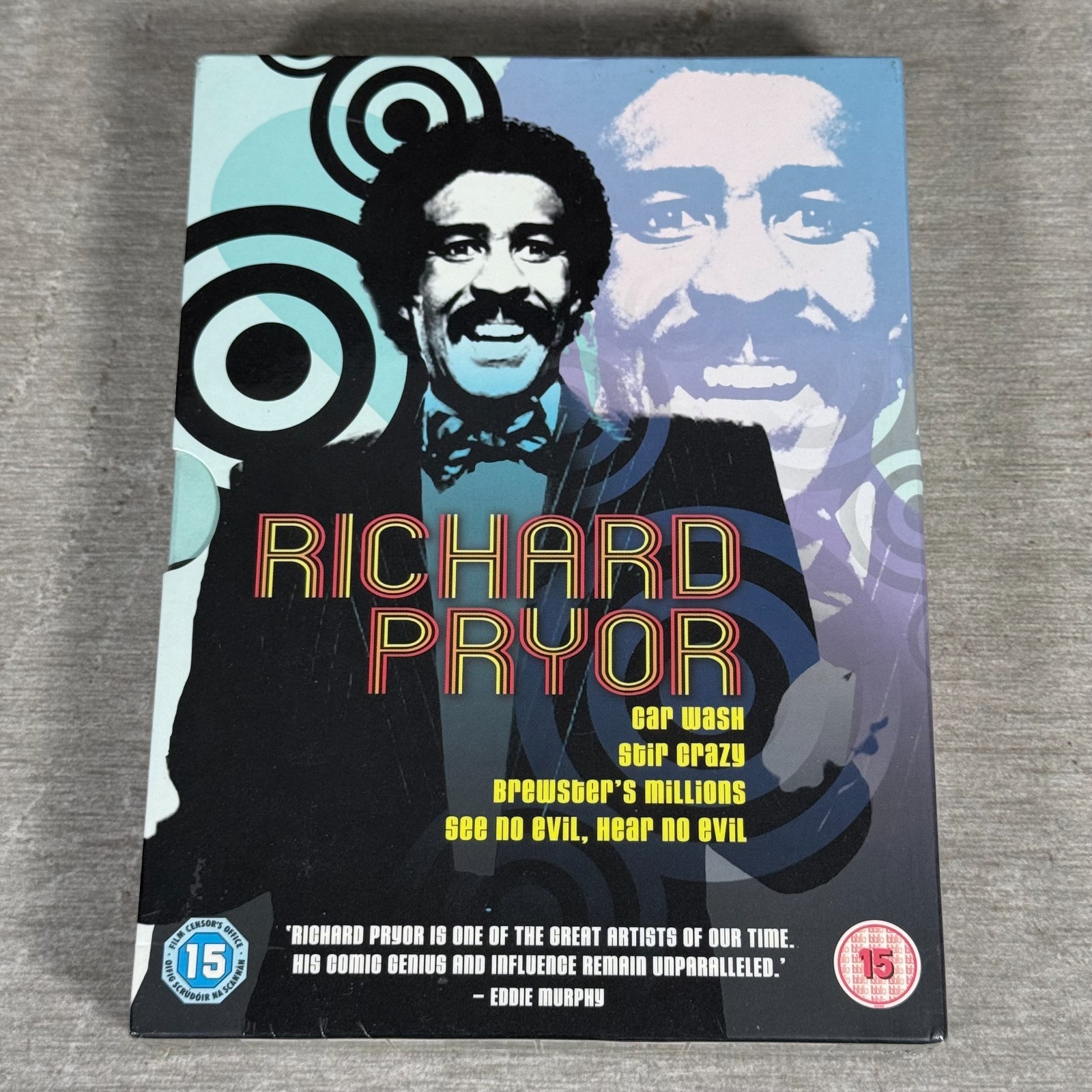 Richard Pryor DVD Box Set - NEW Sealed ✔️ 4 Film Collection Car Wash Stir Crazy