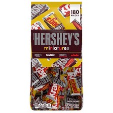Hershey's Miniatures Variety Pack Chocolate Candy Assortment 56 oz Bulk Bag