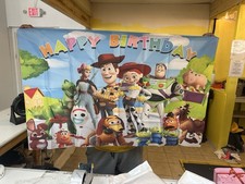 toy Story, Happy Birthday Banner Full Size