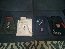 England Rugby Bundle x4 | RWC 2015 Polo | Sevens Shirt | O2 Training Tops Size M