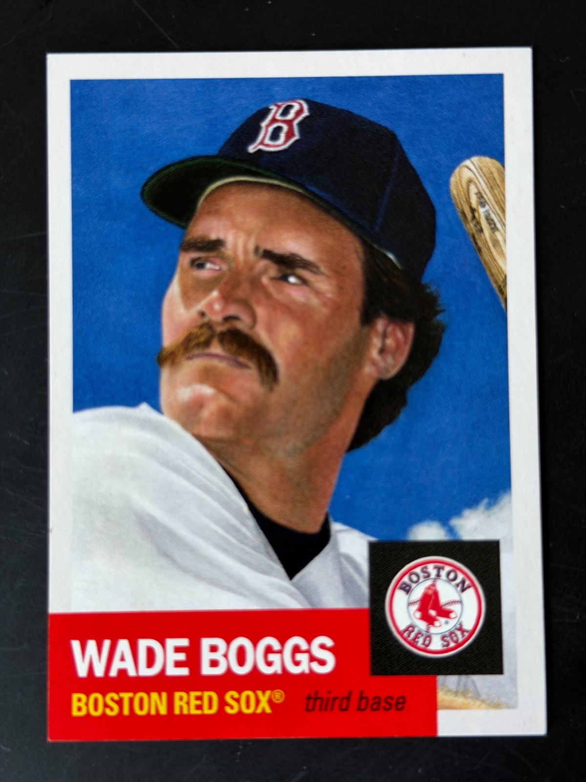 2023 Topps Living Set #669 WADE BOGGS Boston Red Sox HOF