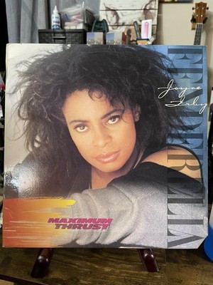JOYCE IRBY MAXIMUM THRUST VINYL LP MOTOWN 1989 MOT-6267 PROMO 