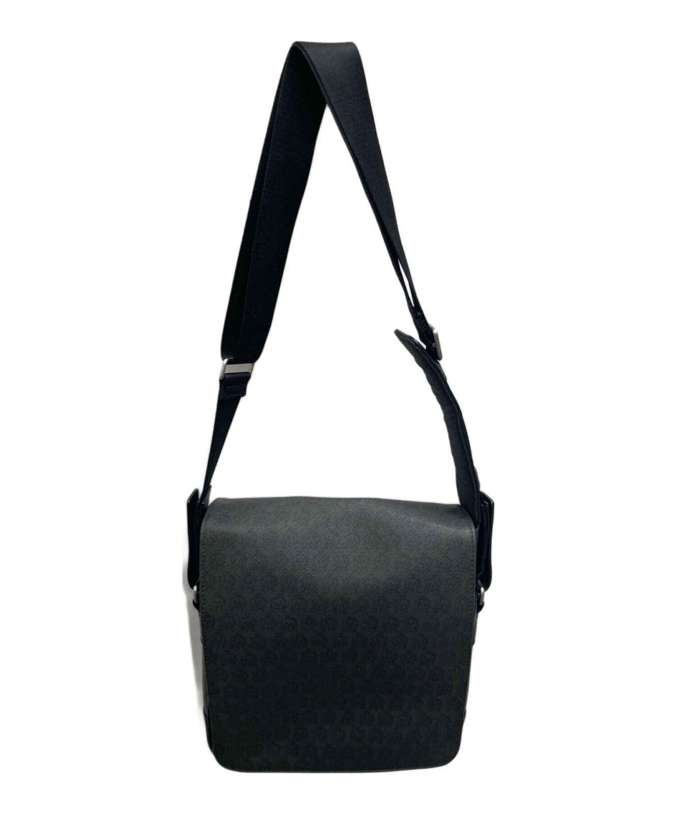 Dunhill Men's Shoulder Bag Burberry Trench Coat Dark Brown Used 25cm x 24cm x... thumbnail 7