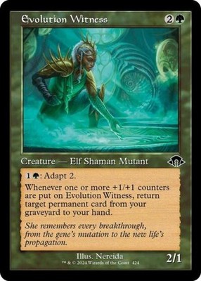 Evolution Witness (Retro Frame) - LP Foil C : Modern Horizons 3
