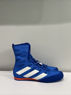 NIB Adidas Box Hog 4 Training Box Shoes Blue GW1402 Size Men 8/ Women 9