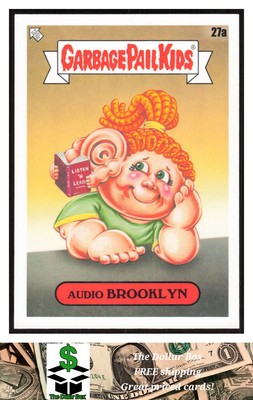 2022 Topps Garbage Pail Kids: Book Worms #27a Audio Brooklyn -