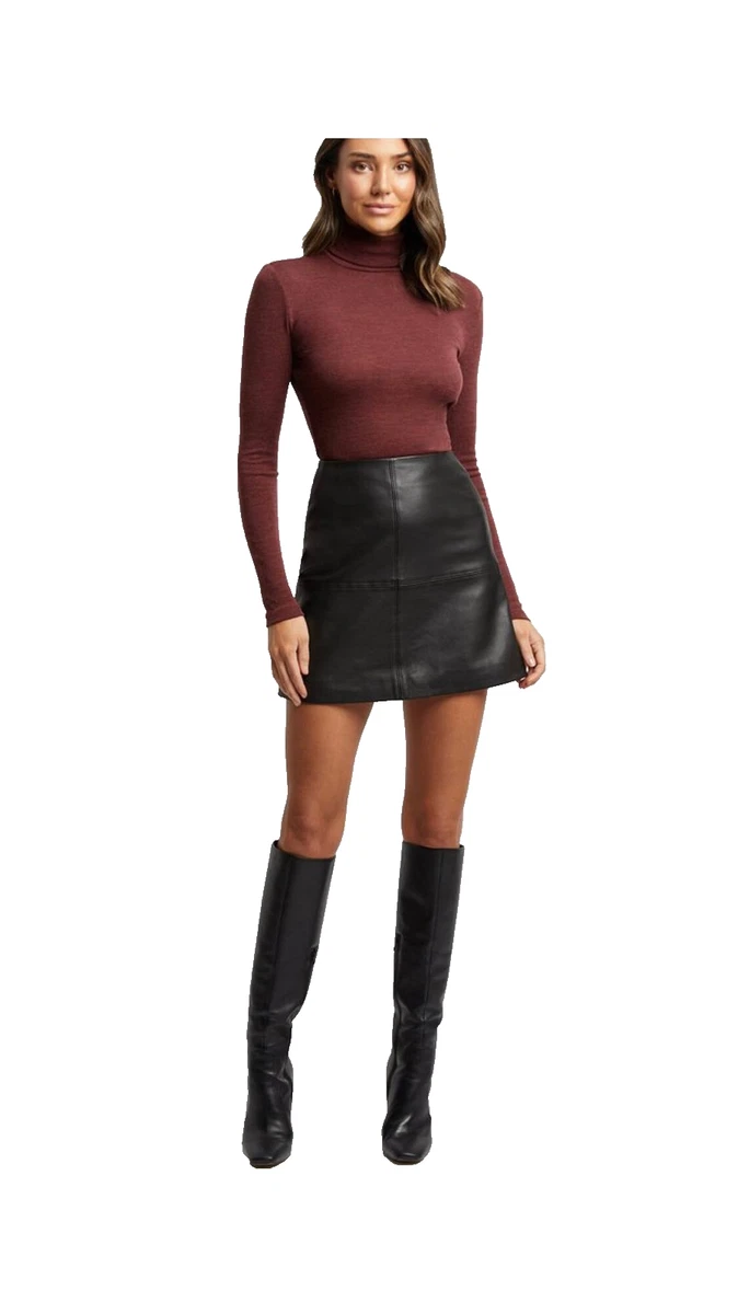 kookai leather dress Leni Maxi Dress, 4 / Dark Mahogany main image 1