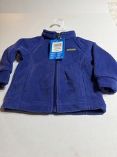 NWT-Columbia Benton Springs Infant Fleece Jacket Royal Blue 12-18 Months