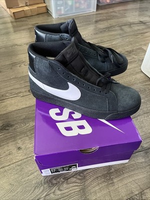 Nike SB Zoom Blazer Mid Black White 864349-007 Men s Size 9.5