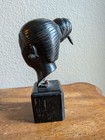 Nguyen Thanh Le Unsigned Bronze Bust Figurine on Base Patina Finish — photo 5
