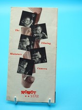 Vintage Robot Star Camera and Accesory Information Sheet