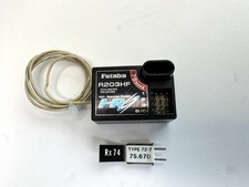 Futaba R203HF 3Ch 75MHz Micro Receiver for RC Car 75.670 Crystal