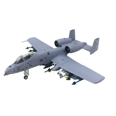 1:100 A-10 Attack Aircraft Thunderbolt II Fighter Alloy Plane Model Ornaments f